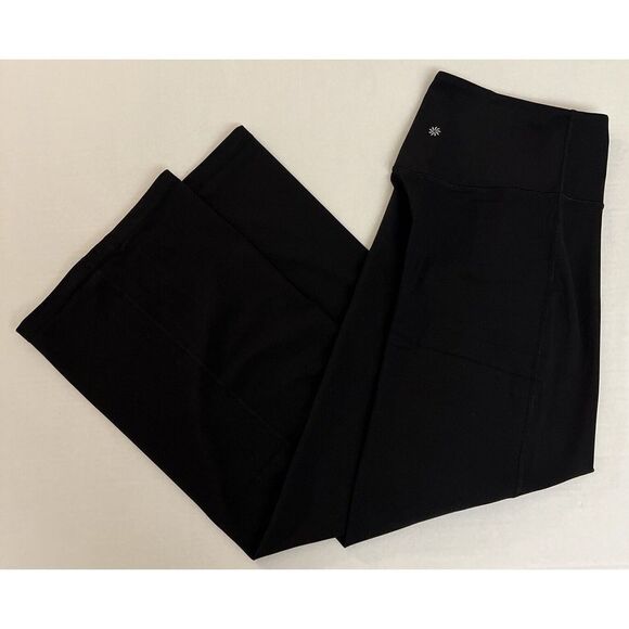 ATHLETA 798650 Elation Wide Leg Pant SIZE XS Black - Picture 8 of 14